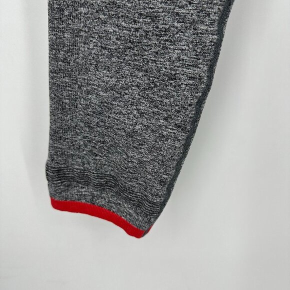 Athleta Andes High Rise Seamless Stretch Tights Leggings Grey/Red Medium - Picture 5 of 9